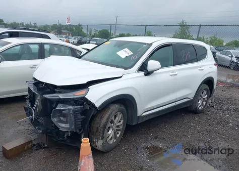 2019 Hyundai Santa Fe Se z USA, uszkodzony, nr VIN 5NMS2CAD1KH032805